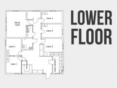 Lower floor